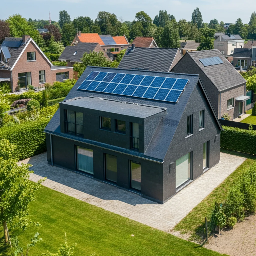 Tuiles solaires en Belgique